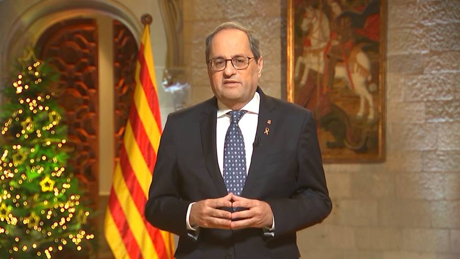 Torra rechaza cualquier solución que no pase por la autodeterminación