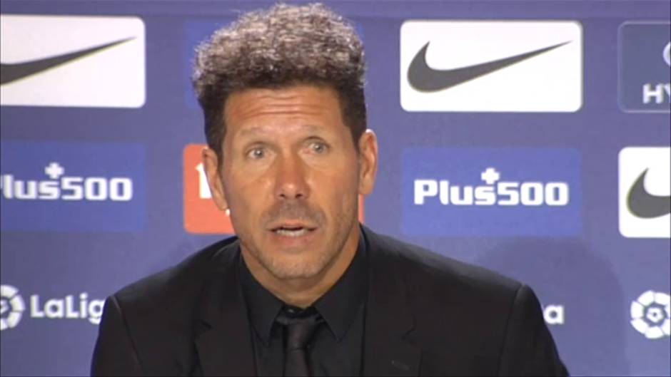 Simeone: "Para nosotros Oblak es el mejor del mundo"