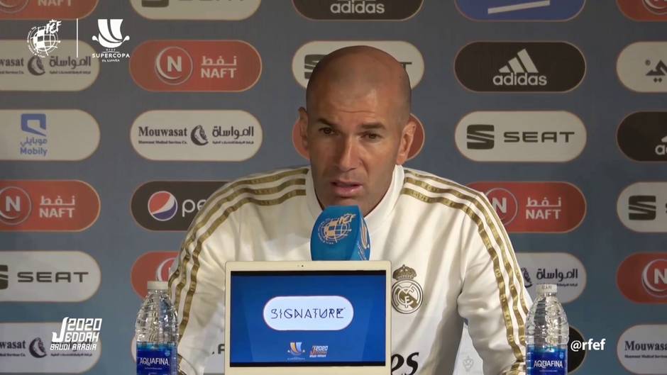 Zidane: "Jovic es el futuro del Real Madrid"