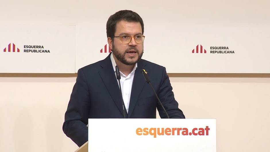 Aragonès pide a Sassoli que proteja la inmunidad de Junqueras