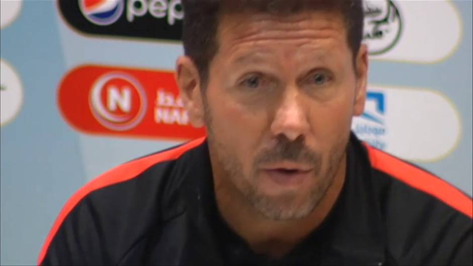 Simeone cree que las ausencias de Benzema, Bale y Hazard no debilitan al Real Madrid