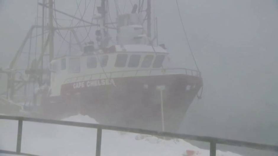 Alerta en la costa atlántica de Canadá por los efectos de una potente ventisca