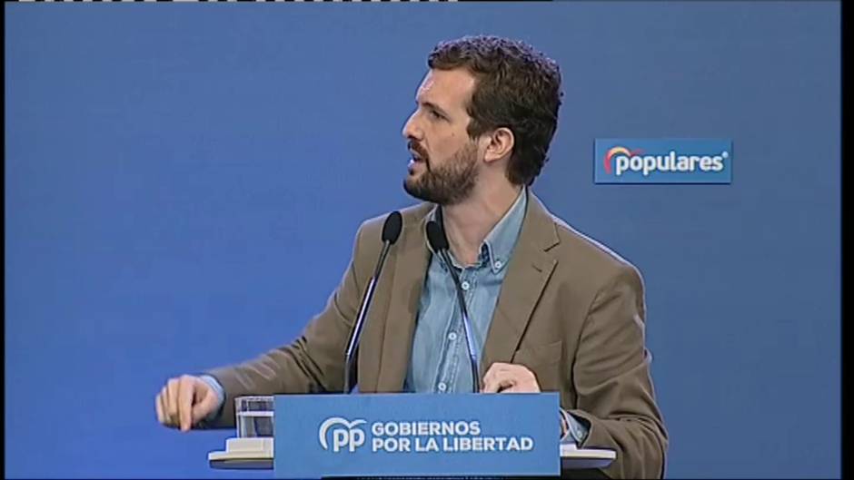 Casado reitera: "Mis hijos son míos y no va a venir un burócrata, un socialista o un comunista a decirme cómo educarlos"