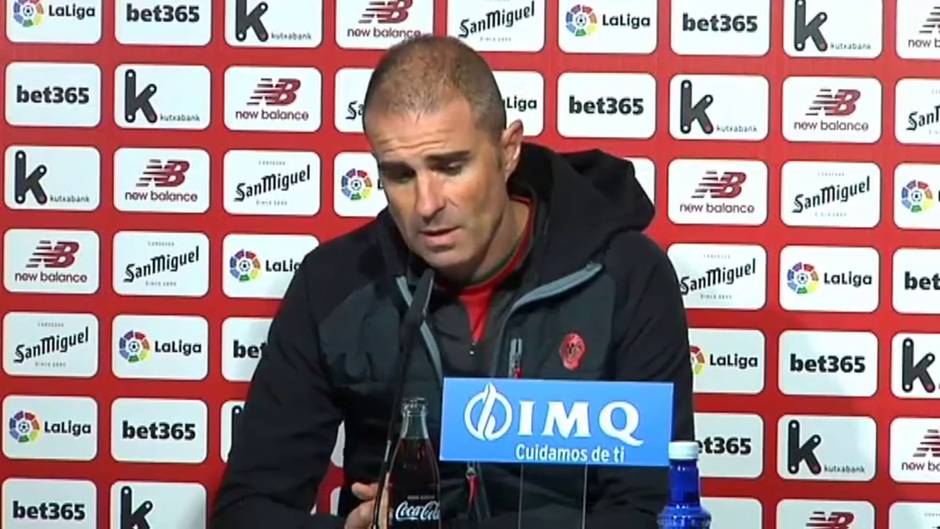 Garitano: "Somos un equipo de superior categoría a ellos"