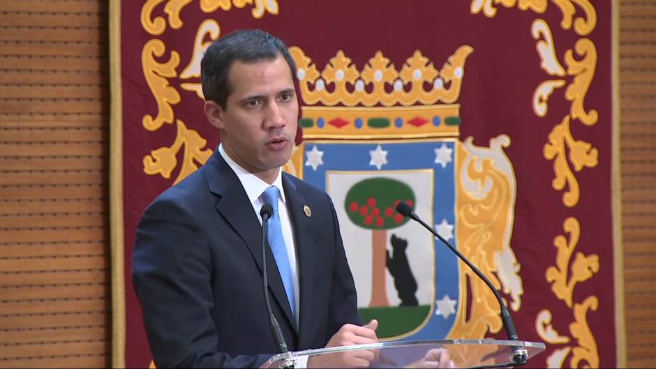 Guaidó espera tener próximamente un encuentro con Sánchez