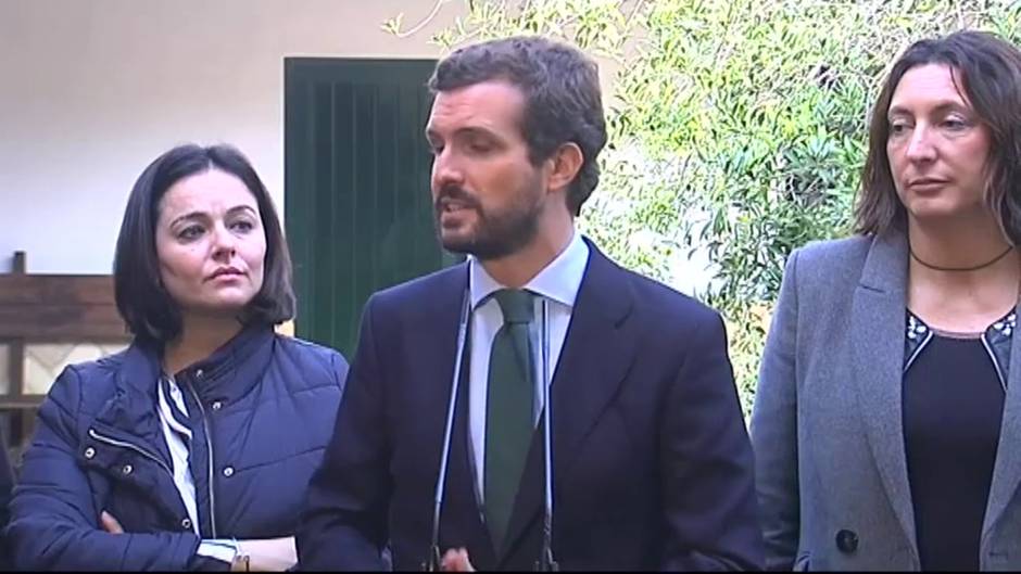 Pablo Casado sobre Ábalos: "Hoy hemos decidido registrar actuaciones judiciales para que la justicia dirima que es lo que pasó en Barajas"