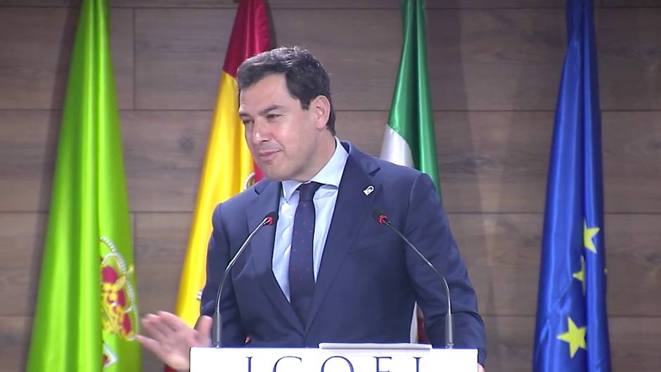 Juanma Moreno agradece a los mayores su “esfuerzo en época de crisis”