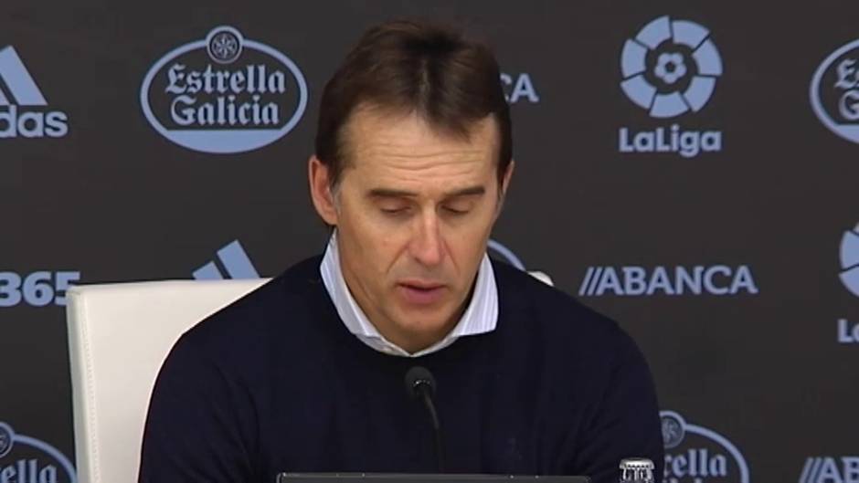 Lopetegui: "Estamos tristes y enfadados"