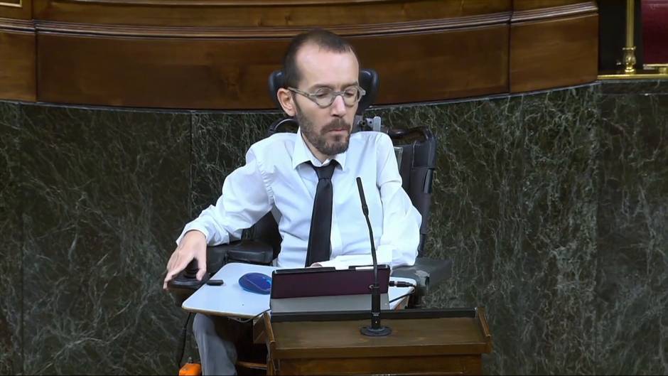 Pablo Echenique: "Estoy orgulloso de que se vaya a reconocer la eutanasia"