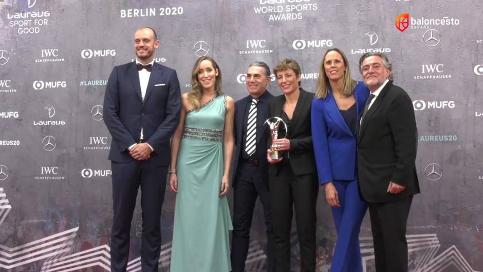 Los Premios Laureus reconocen los 20 años de éxitos del baloncesto español