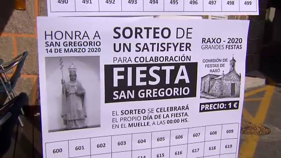 Revuelo en un pueblo de Pontevedra por el sorteo de un juguete erótico para las fiestas patronales de San Gregorio