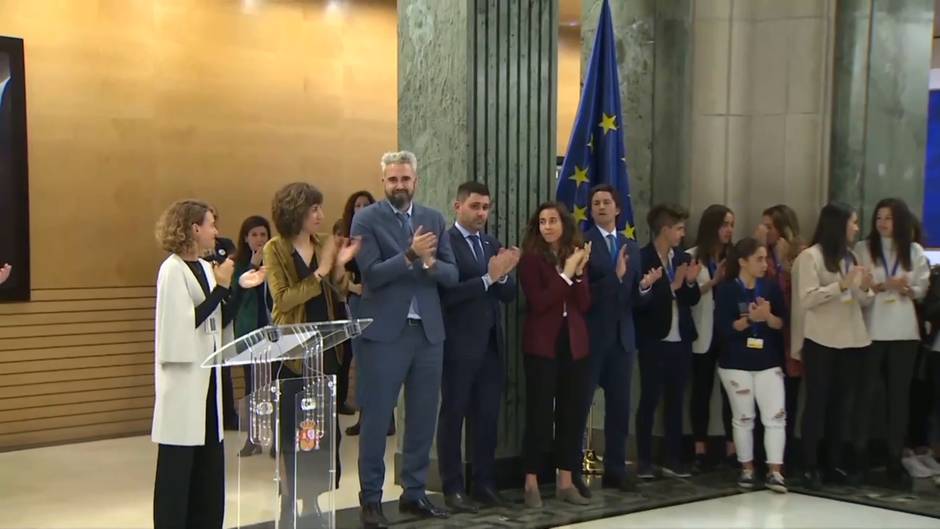 El Convenio del fútbol femenino se presenta en el Congreso