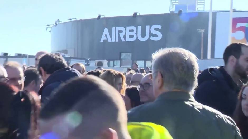 Los trabajadores de Airbus secundan las concentraciones en toda España