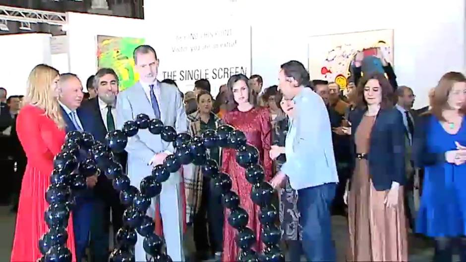 Los reyes inauguran ARCO