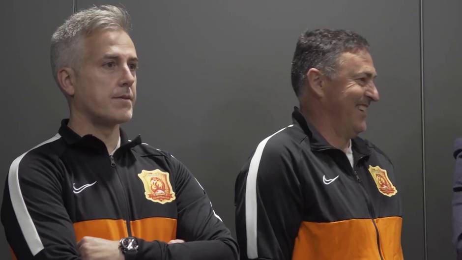 LaLiga recibe al Wuhan Zall FC y muestra su apoyo al pueblo chino