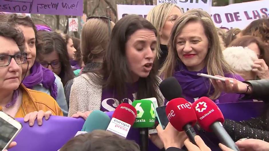 Irene Montero: "Necesitamos una gran alianza feminista"