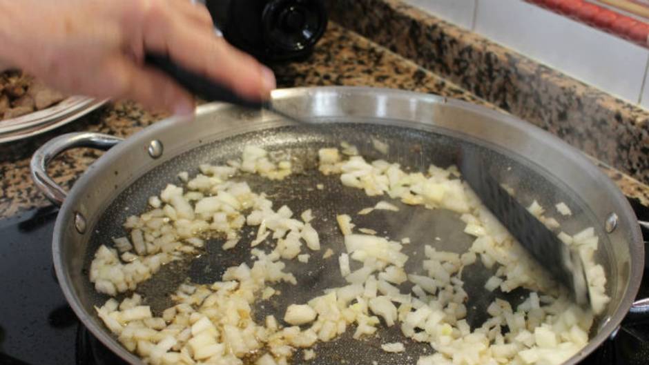 Receta de arroz con verduras y magro de cerdo del Restaurante Manolo Mayo
