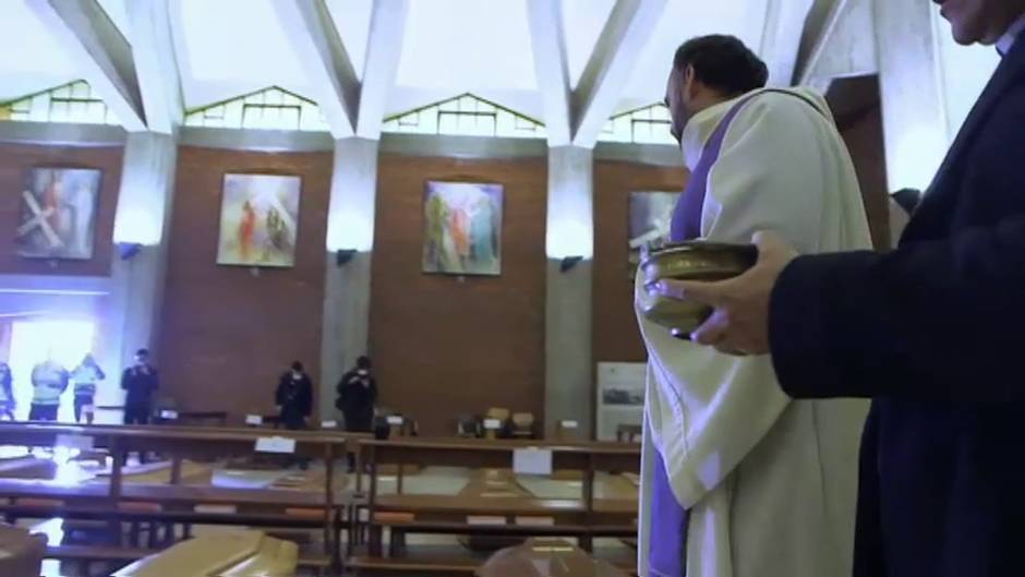 Seriate afronta la llegada masiva de féretros a las iglesias por el coronavirus