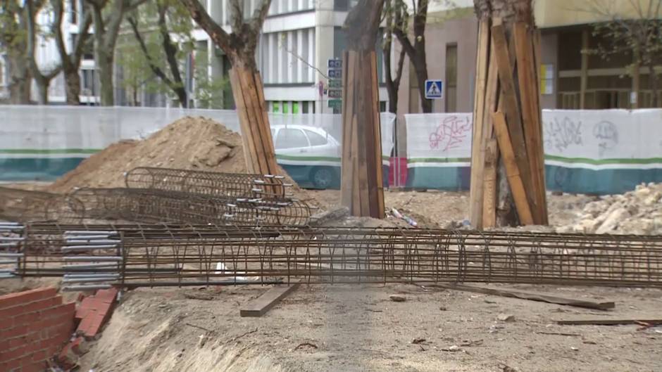 Madrid paraliza un centenar de obras municipales