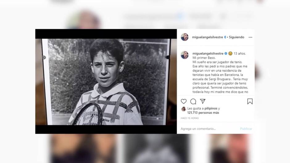 Miguel Ángel Silvestre abre su álbum de los recuerdos