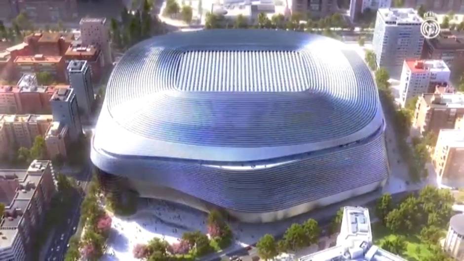 El Real Madrid muestra cómo será el renovado Santiago Bernabéu