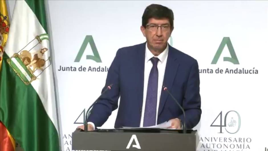 Juan Marín asegura que el PSOE está usando las instituciones en las que gobierna para atacar a la Junta de Andalucía