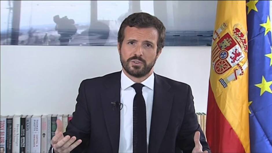 Casado reclama la creación de una comisión en el Congreso para debatir la reconstrucción