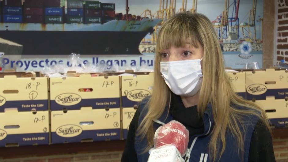 El Puchero reparte alimentos al domicilio de personas sin recursos