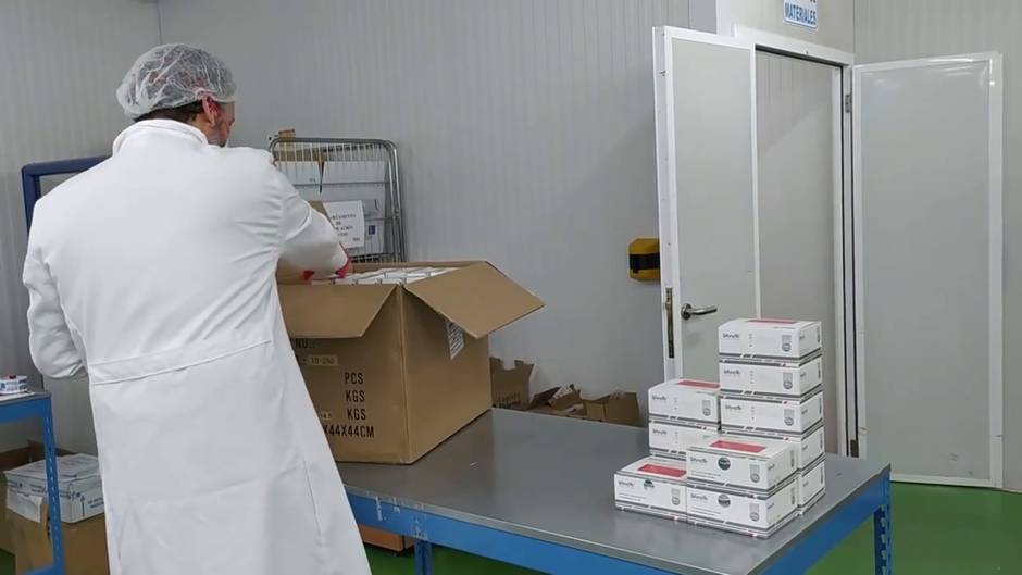 Continúa la distribución de test rápidos entre las CCAA