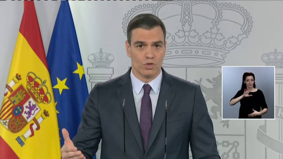 Sánchez: "El único enemigo es el virus, y sus aliados son el odio, los bulos y la división"