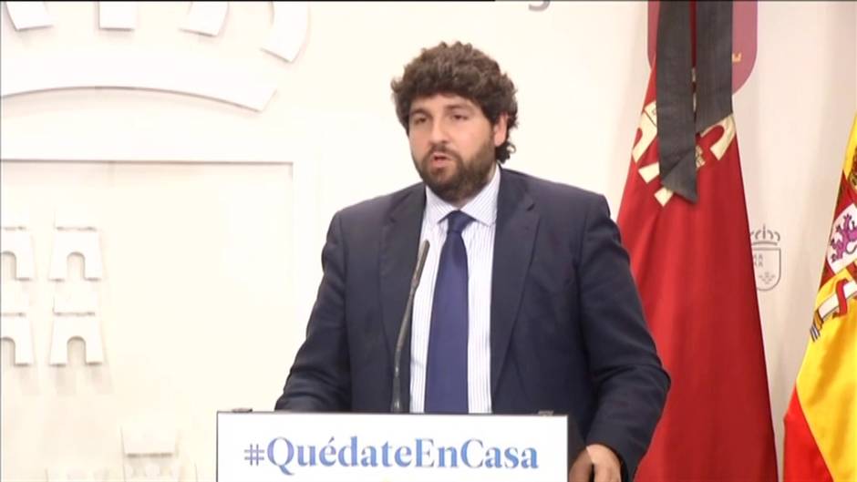 López Miras: "Es absolutamente falso que haya habido recortes en el presupuesto regional para Sanidad"