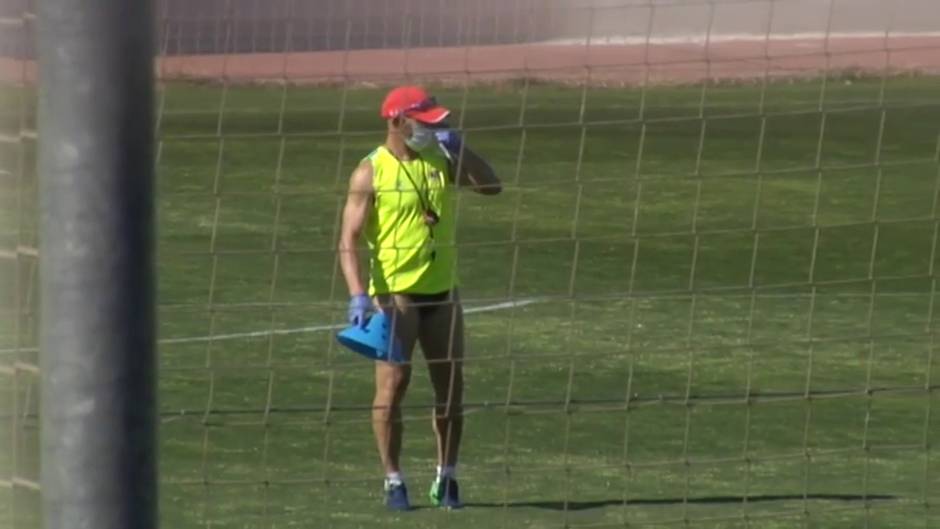 Los jugadores del Rayo regresan a los entrenamientos