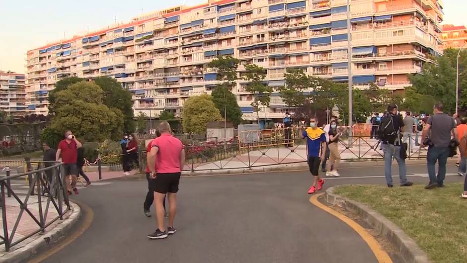 Protesta contra el Gobierno en Alcorcón (Madrid)