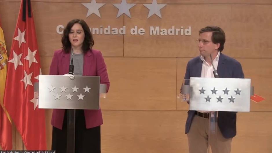 Madrid mantiene el recurso ante el TS por el cambio de fase