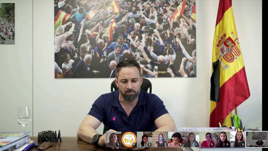 Abascal acusa a Pablo Iglesias de tener un "discurso guerracivilista"