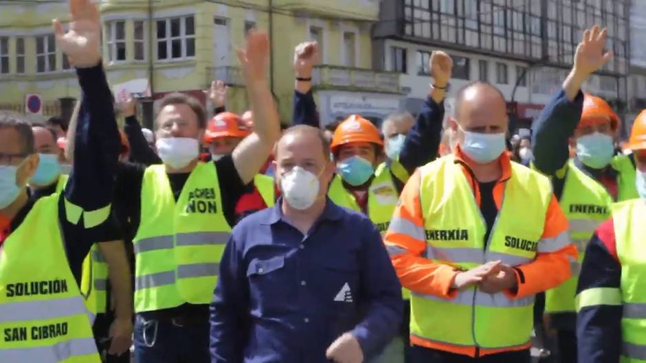 A Mariña (Lugo) vuelve a manifestarse para reclamar la continuidad de Alcoa