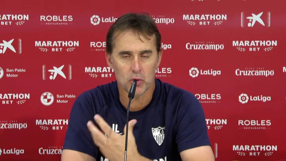 Lopetegui: "No existe derbi para nosotros ya, es prehistoria"