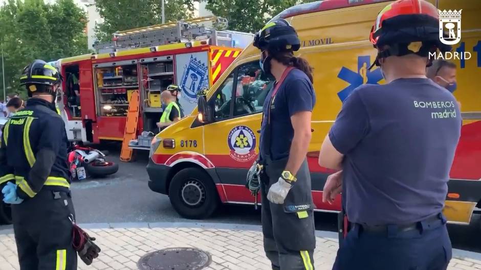 Un fallecido en una colisión en Ciudad de los Ángeles (Madrid)