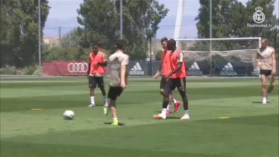 El Real Madrid ya prepara el partido del miércoles ante el Mallorca