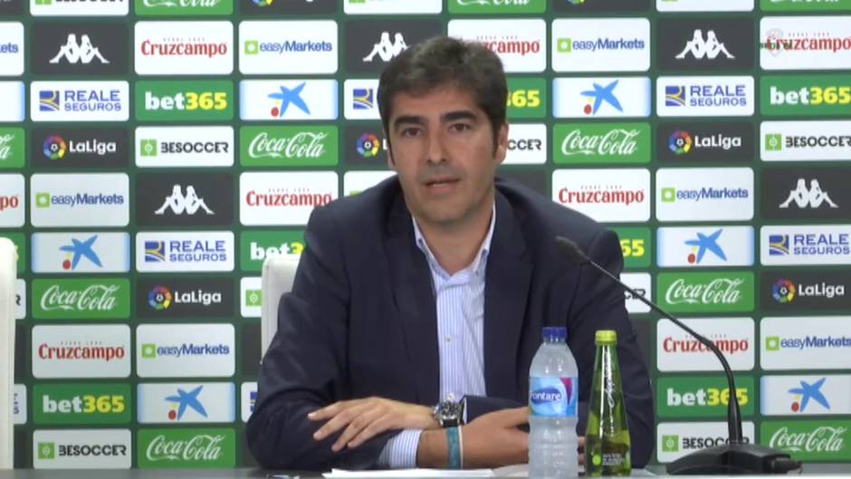 Haro sobre la temporada del Betis: "No hay otra palabra que fracaso"