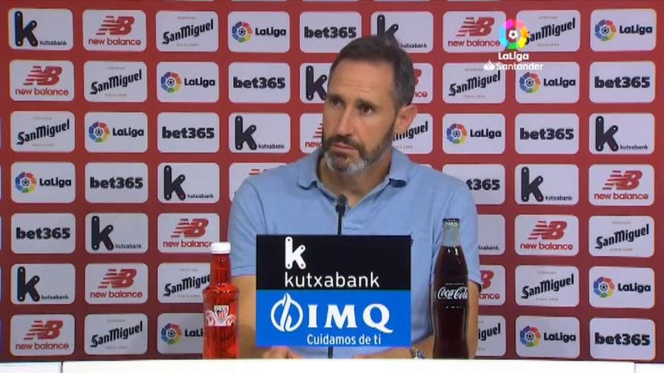 Vicente Moreno: "En poco tiempo hemos puesto el partido muy cuesta arriba"