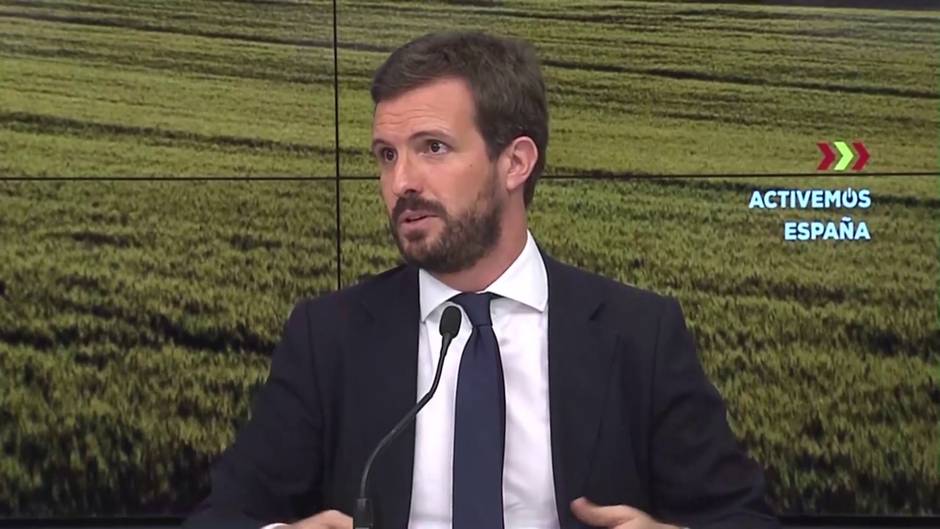 Casado pide respeto al campo con "una pulla" al Gobierno: "No hay esclavitud"