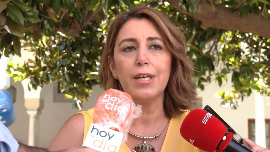 Susana Díaz critica a Moreno por no responder a las "inquietudes" de los andaluces