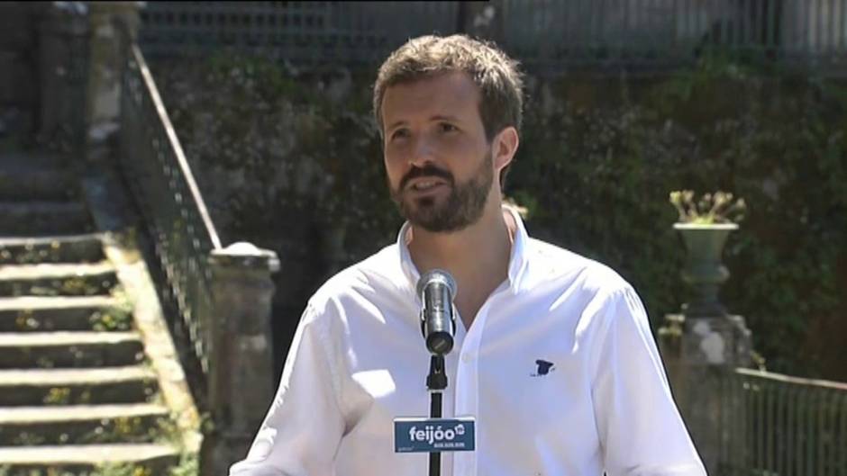 Casado llama a la participación y asegura que tiene más riesgo ir a una terraza que ir a votar