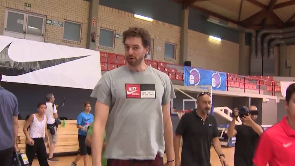 Pau Gasol y Catherine McDonnell celebran su primer aniversario de boda