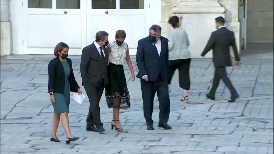 Moreno asiste al funeral de Estado por las víctimas del Covid-19