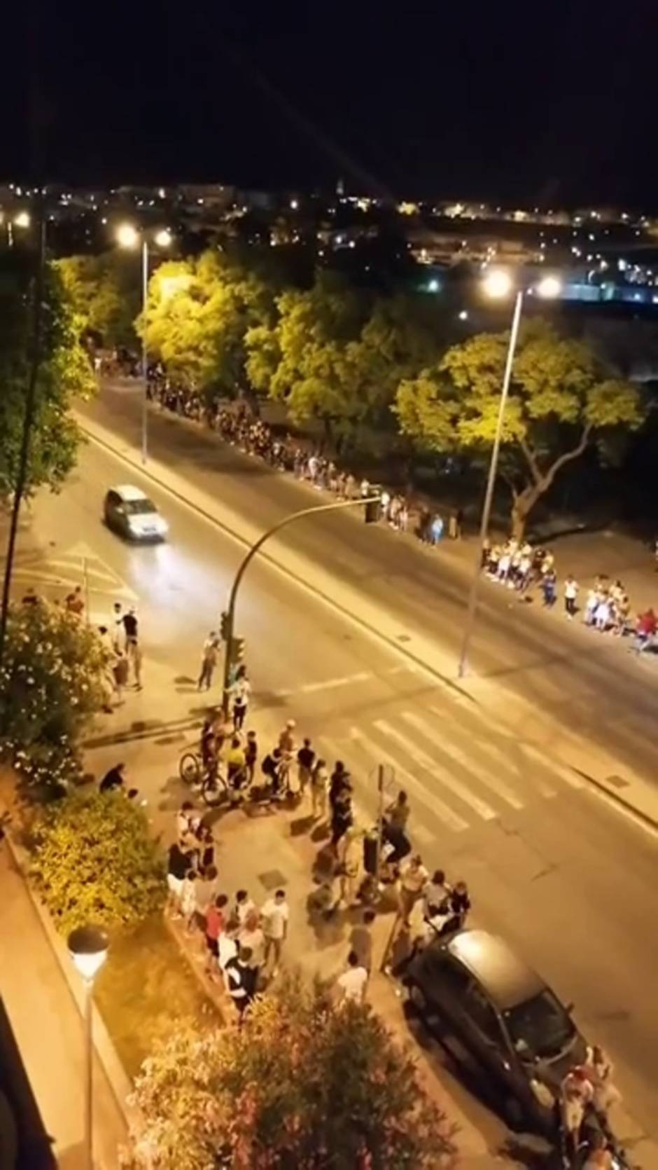 Carreras ilegales de motos en Jerez