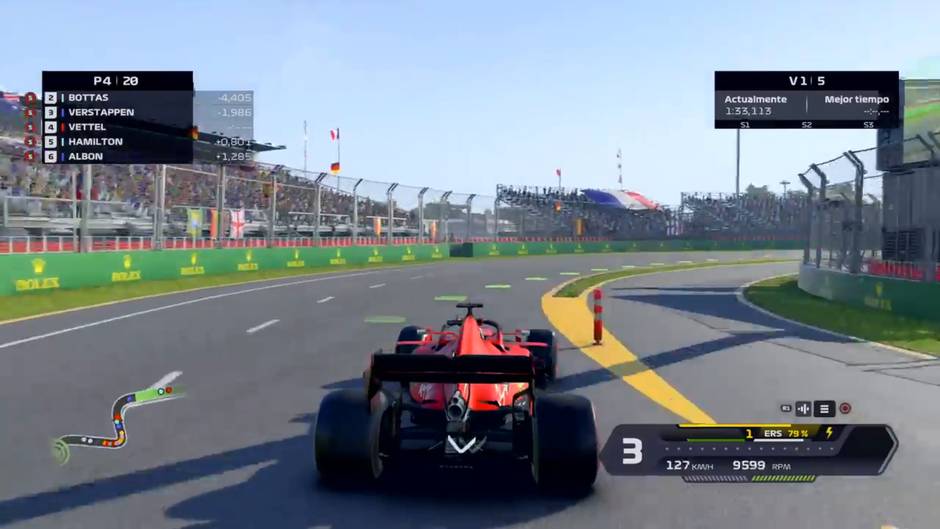 Formula 1 2020: gameplay del videojuego