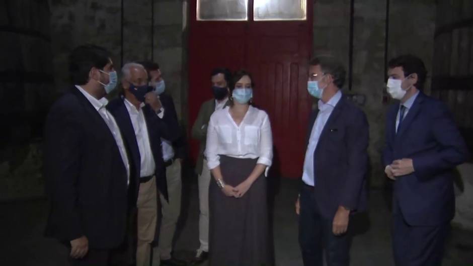 Casado mantiene una reunión con presidentes autonómicos en Haro (La Rioja)