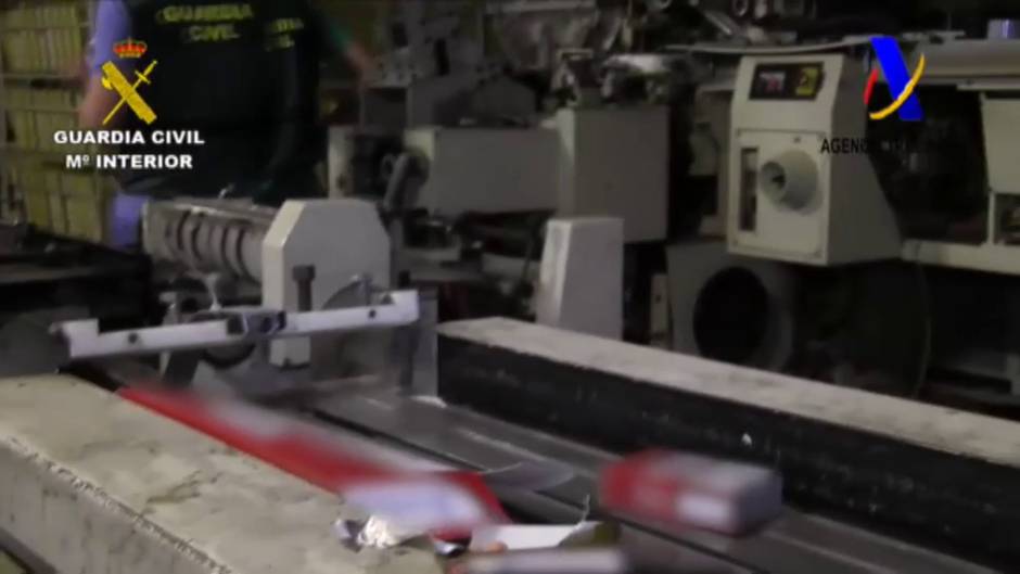 Desmantelada en Lleida una fábrica clandestina de tabaco